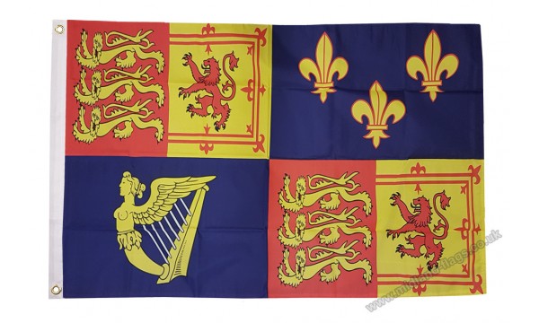 Royal Banner 1707-14 (Queen Anne) Flag